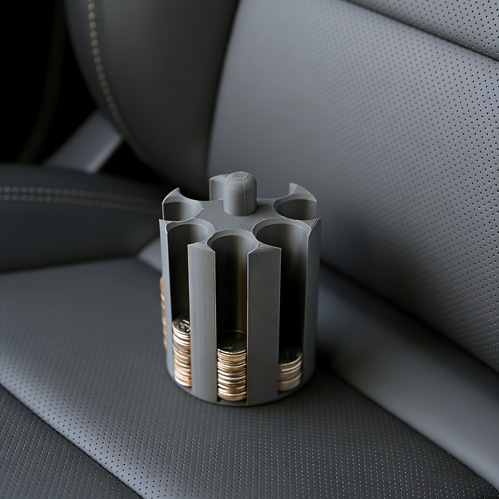 Car Accessories List - 1Pc auto-bekerhouder muntorganizer, cilindrisch met 7