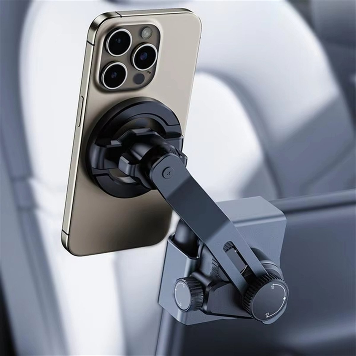 Car Cup Holder Expander - forfor Verstelbare autotelefoonhouder Dash Stand Ondersteuning