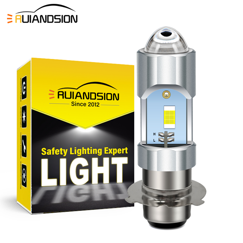 Car Accessories Xcent - Ruiandsion P15D-25-3 H6M LED Motorfiets Koplampen