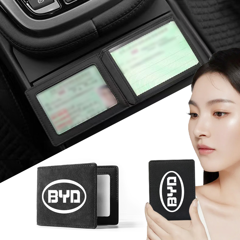 Car Accessories Logo - Auto LOGO Rijbewijs Houder ID-Kaart Portemonnee