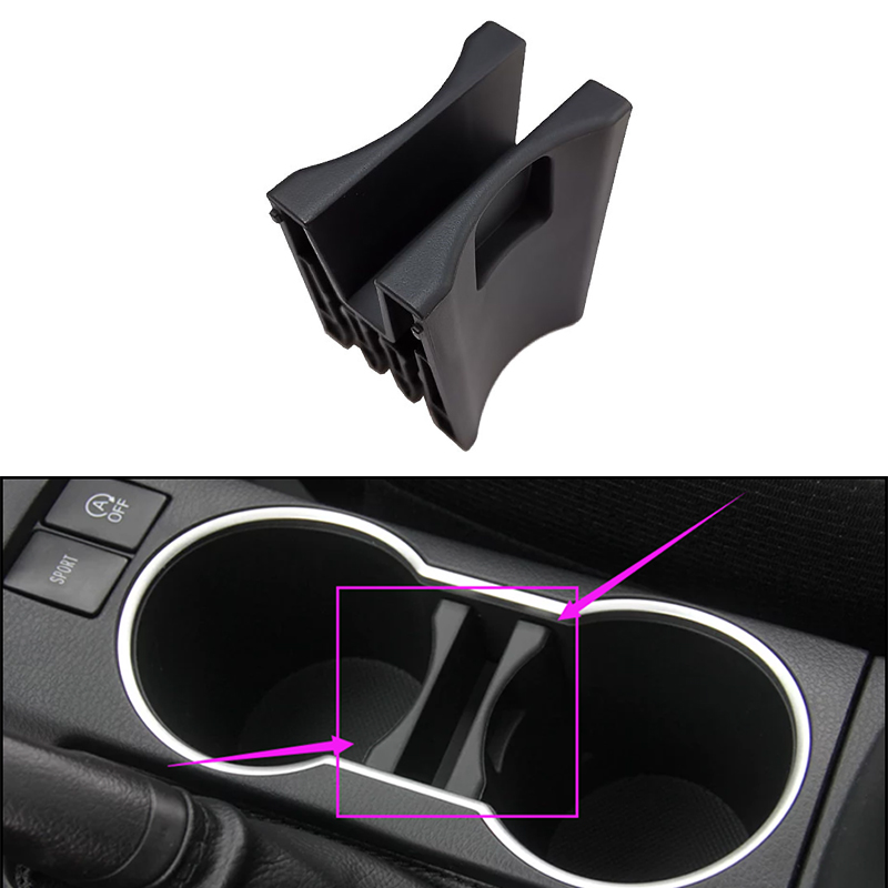 Car Cup Holder Expander - Auto Middenconsole Cup Fles Insert Divider