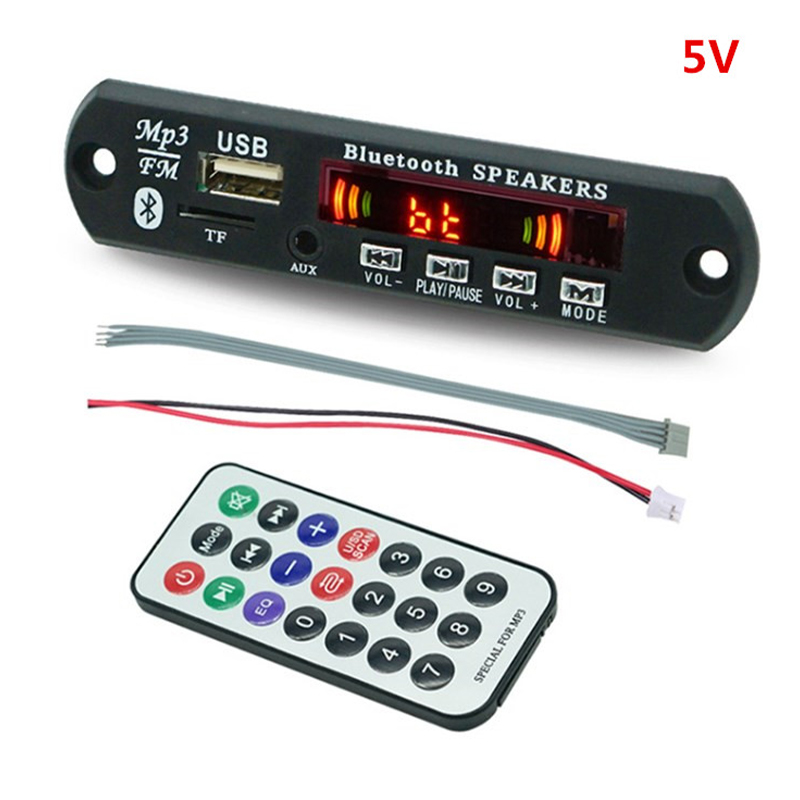Fm Transmitter - Draadloze Bluetooth 5.0 5V Mp3 Board