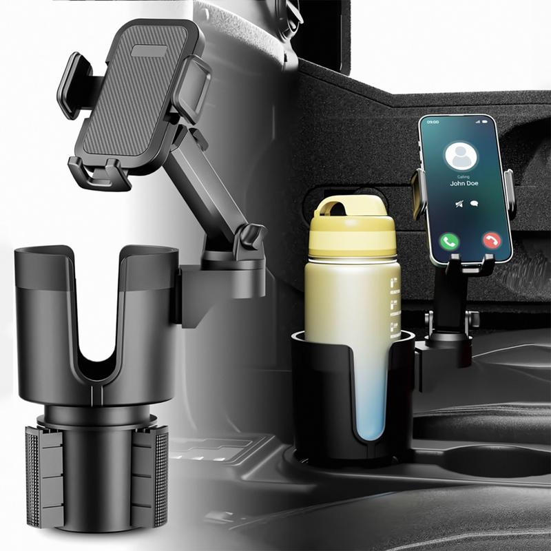 Car Cup Holder Expander - Telefoon bekerhouder voor auto 2-in-1 autobekerhouder