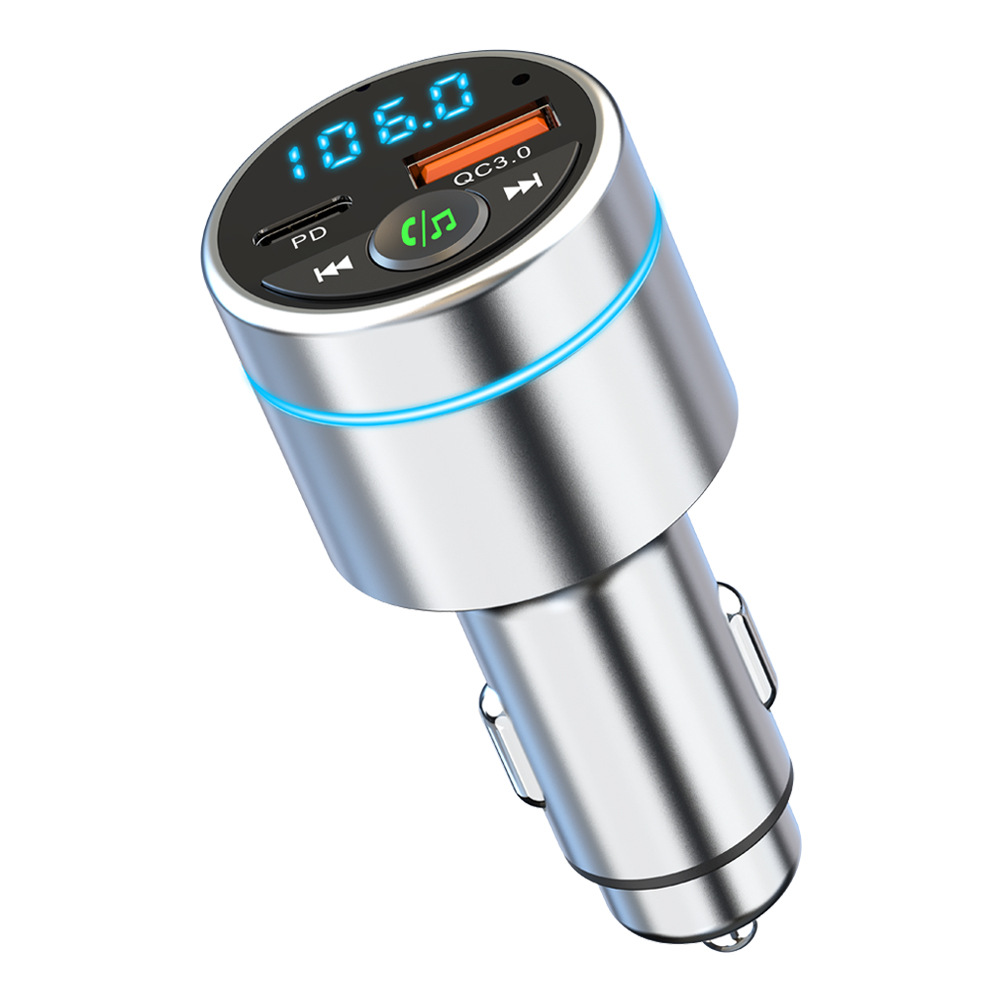 Fm Transmitter - AZ-Car Transmitter BC61 Auto Bluetooth MP3-speler