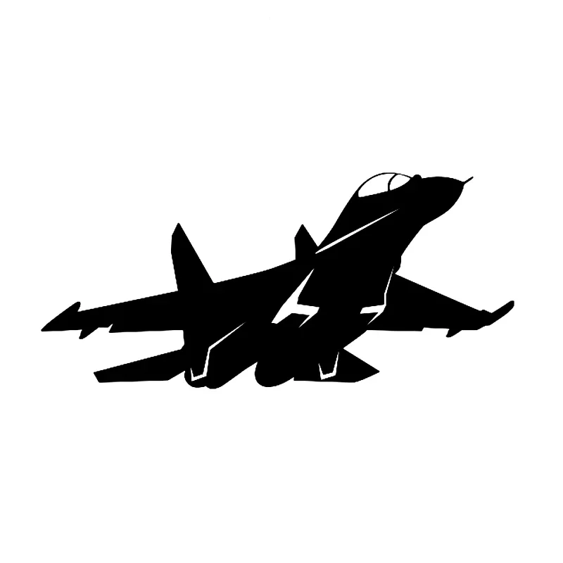 Car Accessories Unique - Auto Stickers Su-27 Vliegtuigen Waterdichte Auto