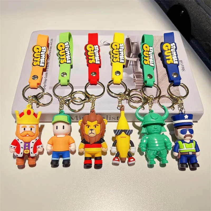 Car Accessories Xmas Gifts - Game Stumble Guys Randapparatuur Sleutelhanger Leuke