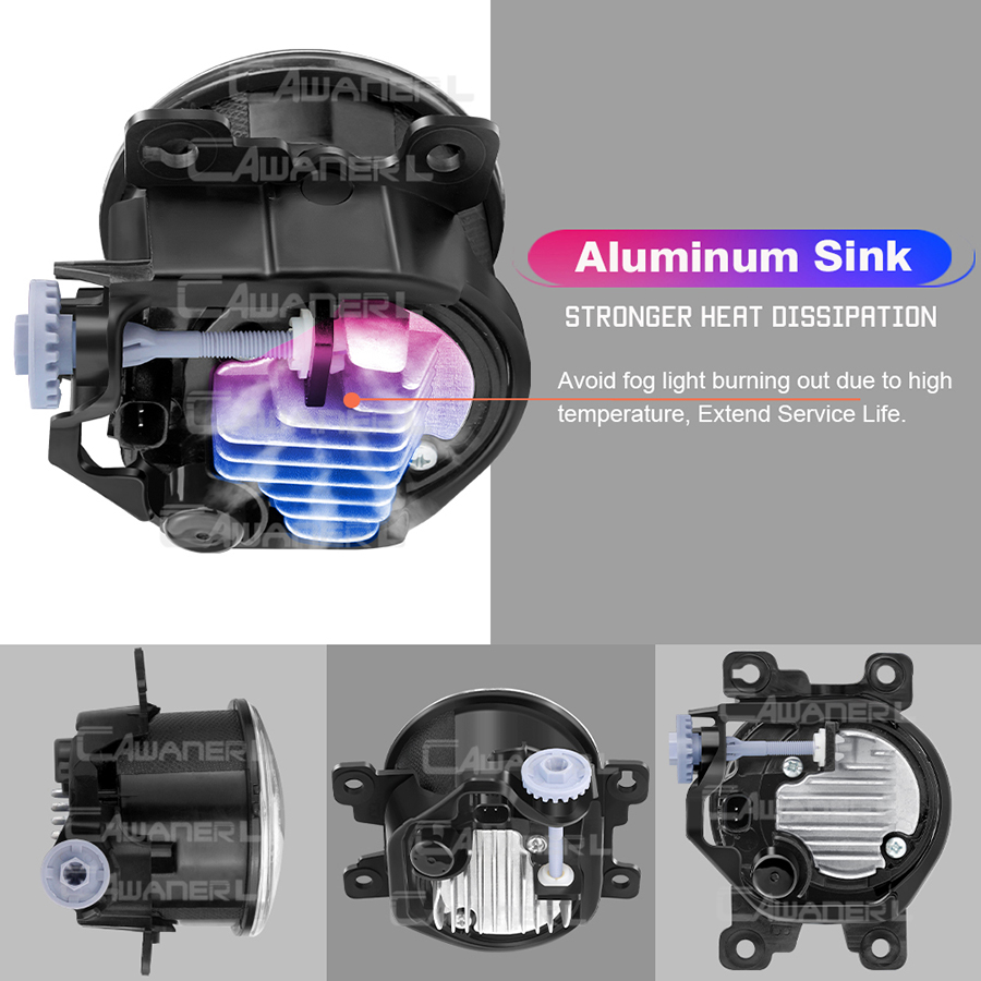 2 X Verstelbare Auto LED Mistl - Car Accessories Xcent recensie en prijs