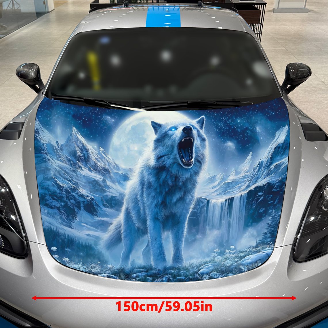 Winter Mountain Night Scene Wo - Car Accessories For Winter recensie en prijs