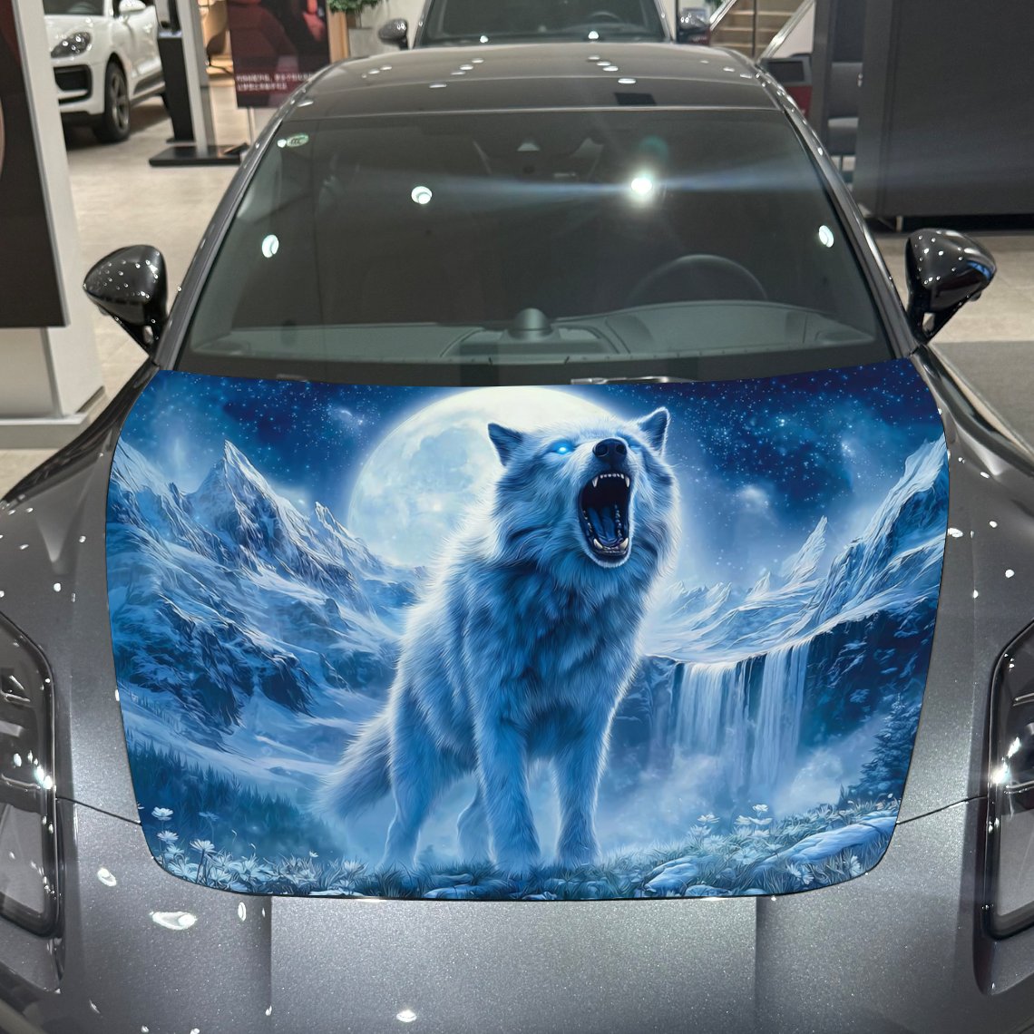 Winter Mountain Night Scene Wo - Car Accessories For Winter recensie en prijs