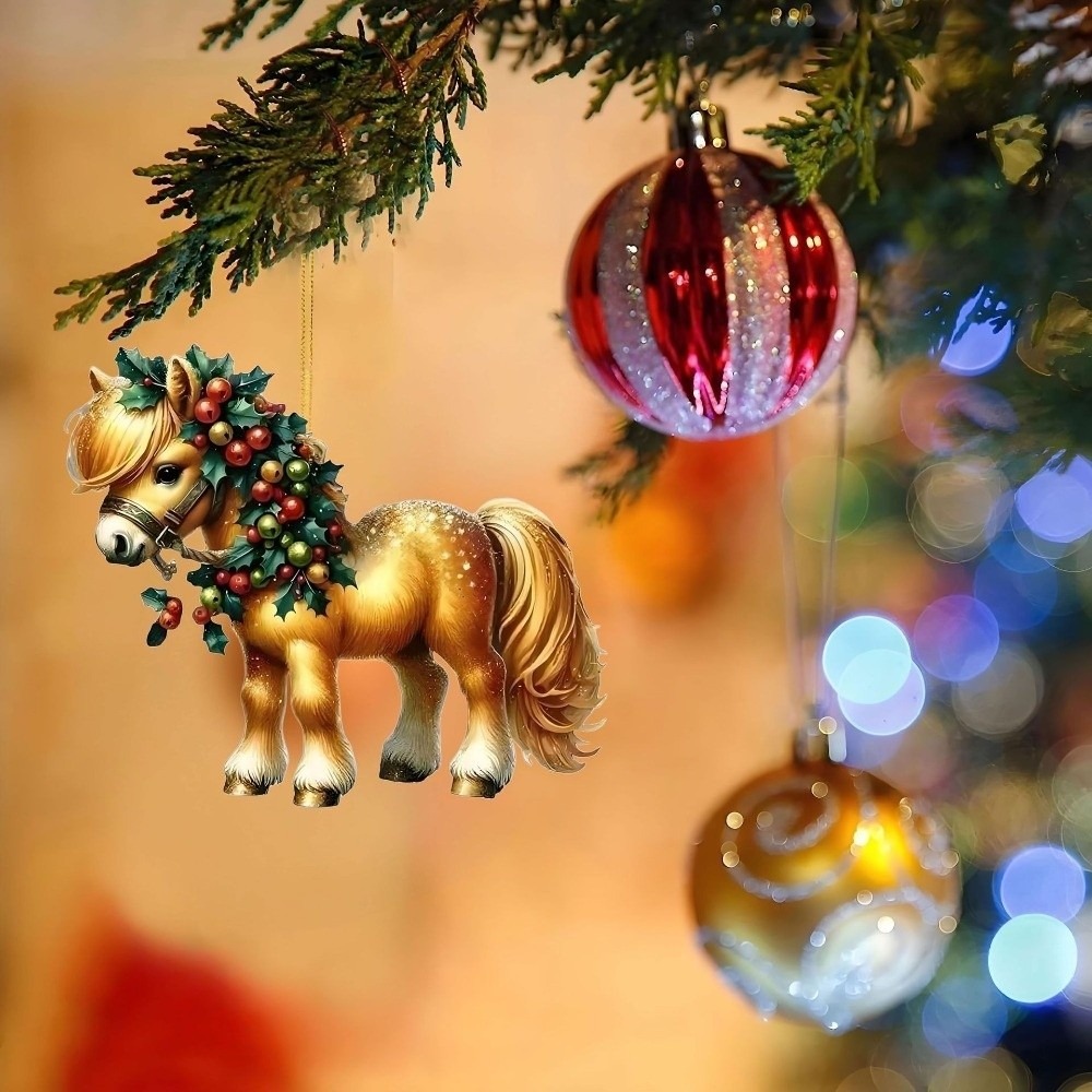 2D platte kerst hangende hange - Car Accessories Xmas Gifts recensie en prijs