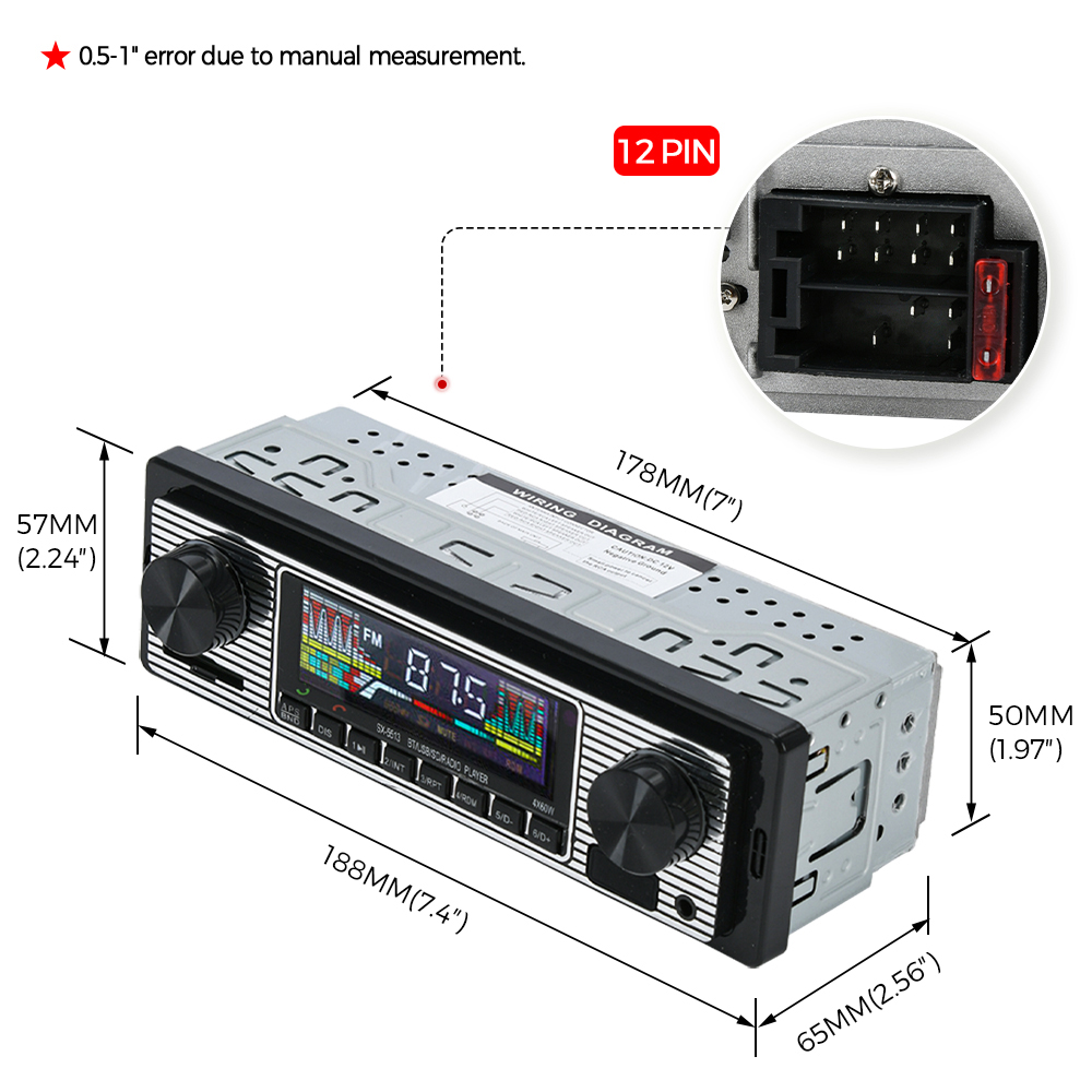 Vintage autoradio Voertuig geï - Fm Transmitter recensie en prijs