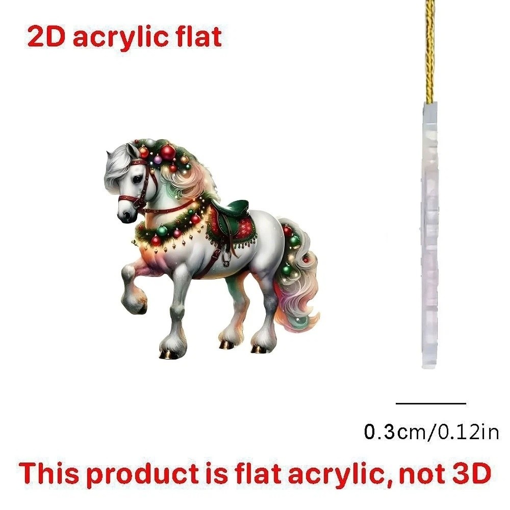 2D platte kerst hangende hange - Car Accessories Xmas Gifts recensie en prijs