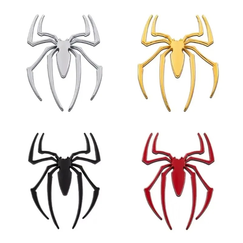 3D metalen autostickers, spide - Car Accessories Logo recensie en prijs