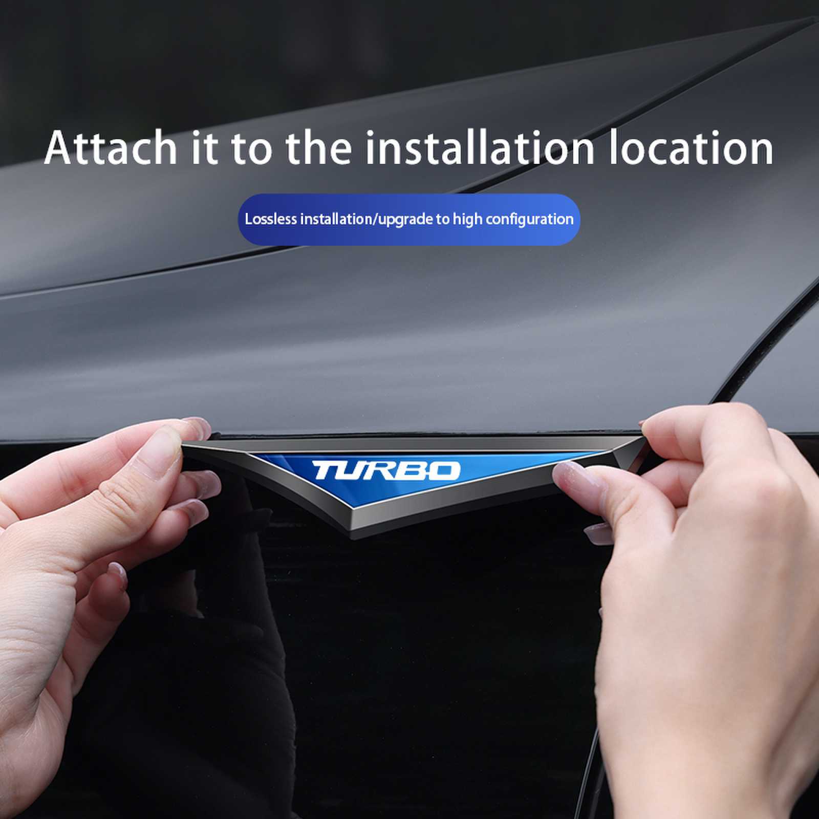 Nieuwe Mode Turbo Logo Auto Me - Car Accessories Unique recensie en prijs
