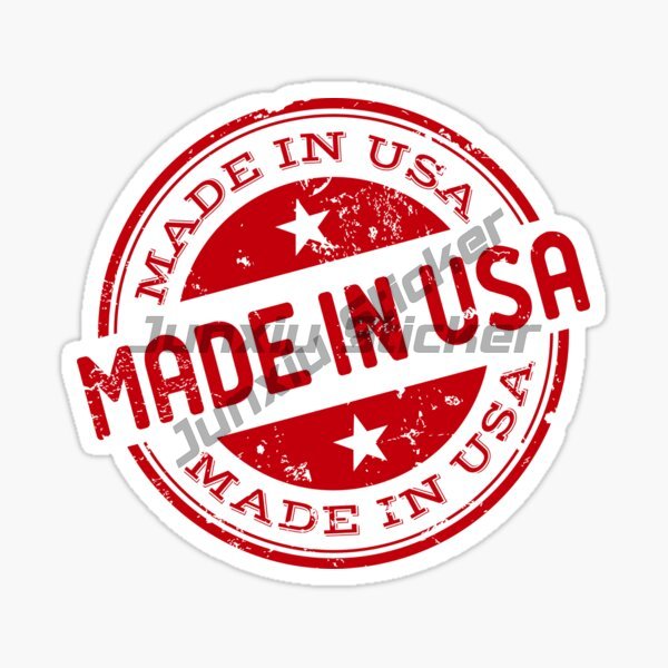 MADE IN USA Vlag Vinyl Auto St - Car Accessories Unique recensie en prijs