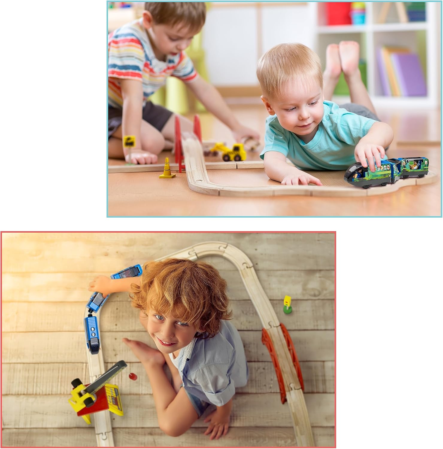 Houten spoorwegtrein locomotie - Car Accessories Xmas Gifts recensie en prijs