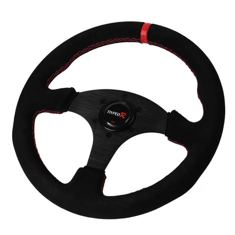 Suède race-stuurwielondersteun - Car Accessories Logo recensie en prijs