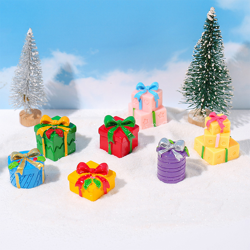 1Pc Mini Kerstcadeaudoos Hars  - Car Accessories Xmas Gifts recensie en prijs