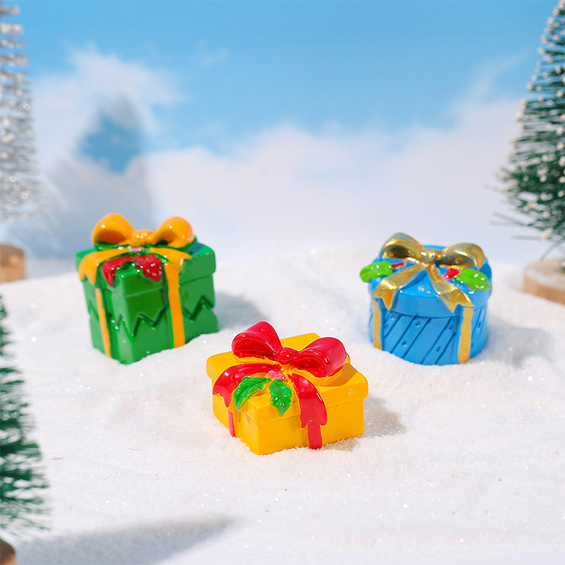 1Pc Mini Kerstcadeaudoos Hars  - Car Accessories Xmas Gifts recensie en prijs