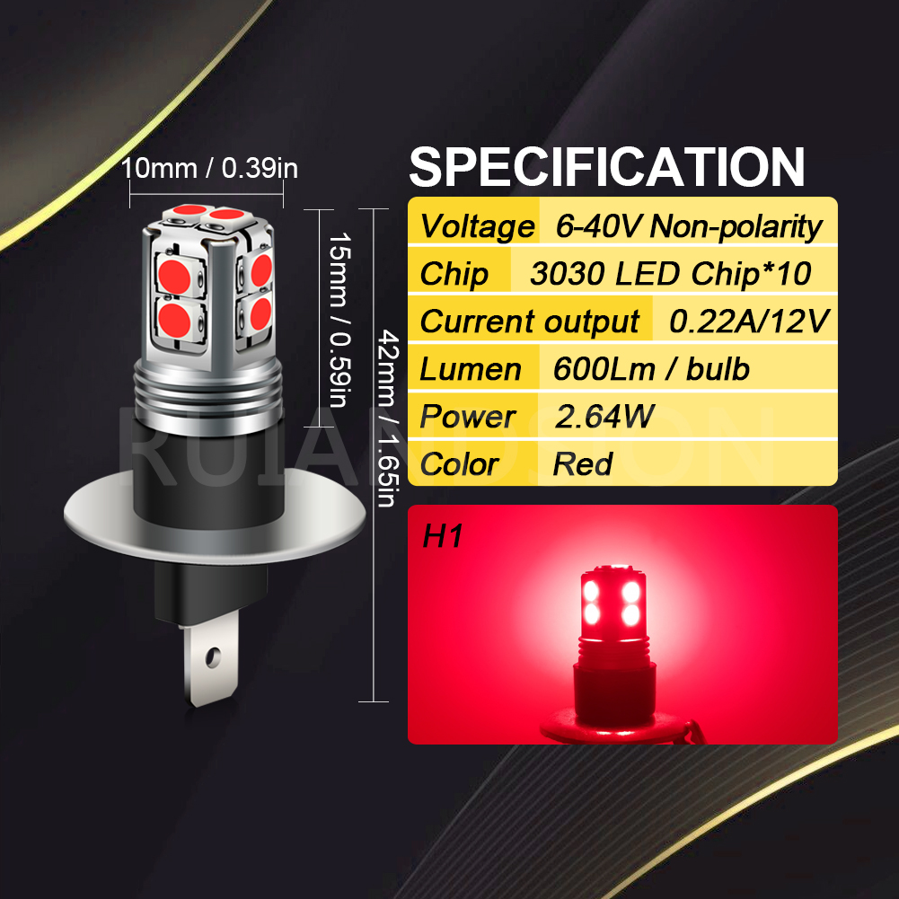 6-40V H1 H3 Super Heldere LED  - Car Accessories Xcent recensie en prijs
