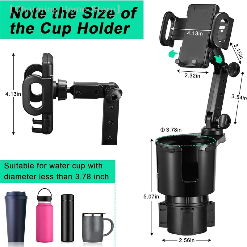【M】Verstelbare universele auto - Car Cup Holder Expander recensie en prijs