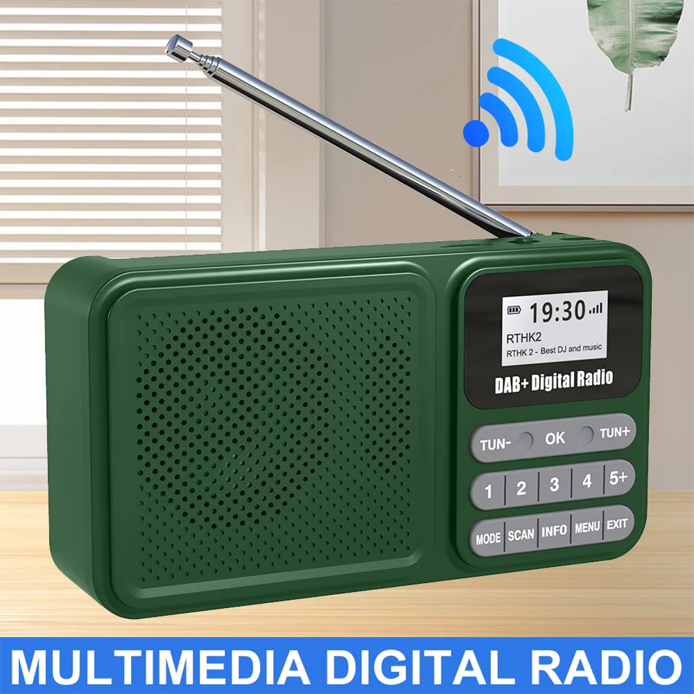 Draagbare DAB+-radio met LCD-s - Fm Transmitter recensie en prijs