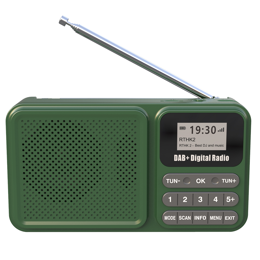 Draagbare DAB+-radio met LCD-s - Fm Transmitter recensie en prijs