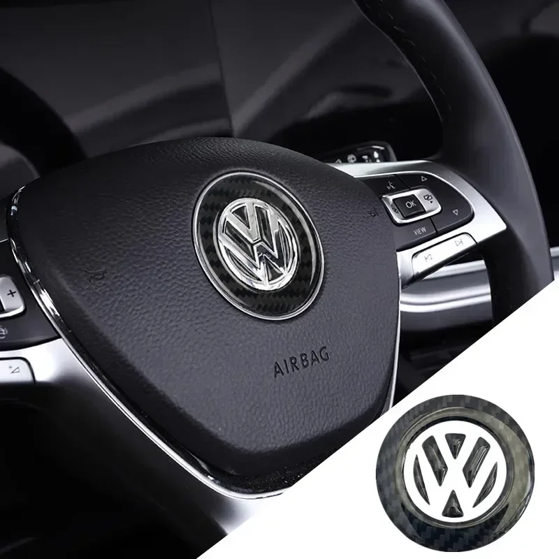 Nieuwe carbon fiber auto stuur - Car Accessories Logo recensie en prijs