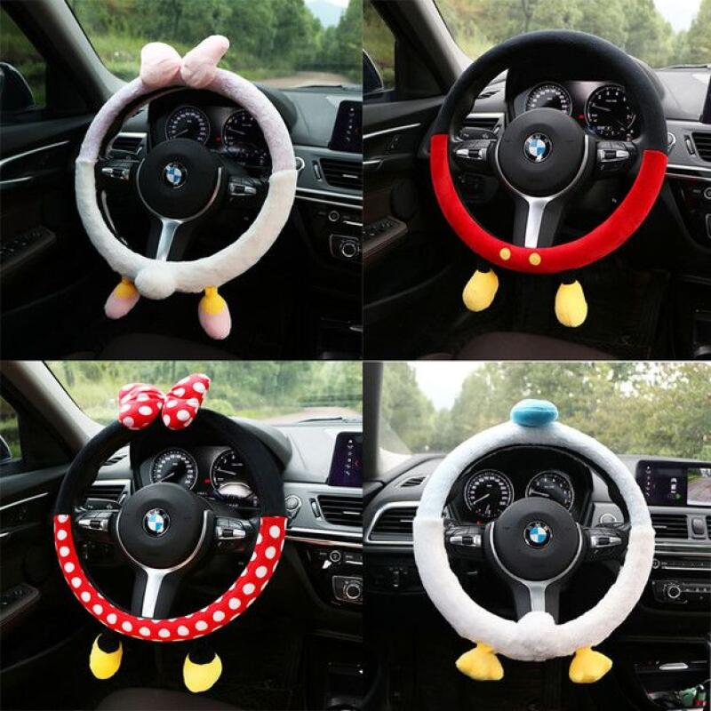 Leuke Disney pluche stuurhoes  - Car Accessories For Winter recensie en prijs