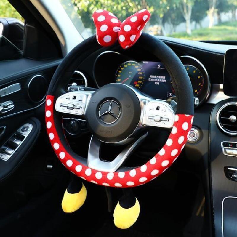 Leuke Disney pluche stuurhoes  - Car Accessories For Winter recensie en prijs