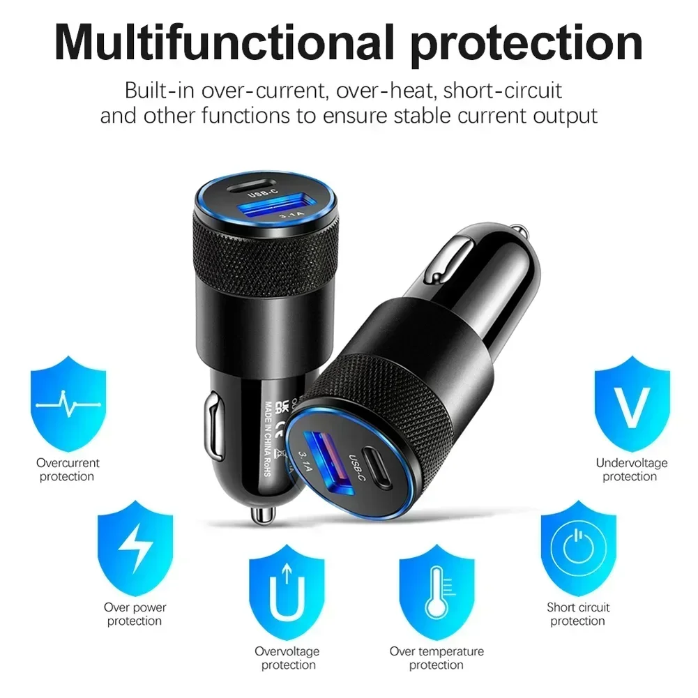 1PCS 65W USB Autolader Quick-C - Car Accessories Quick Delivery recensie en prijs