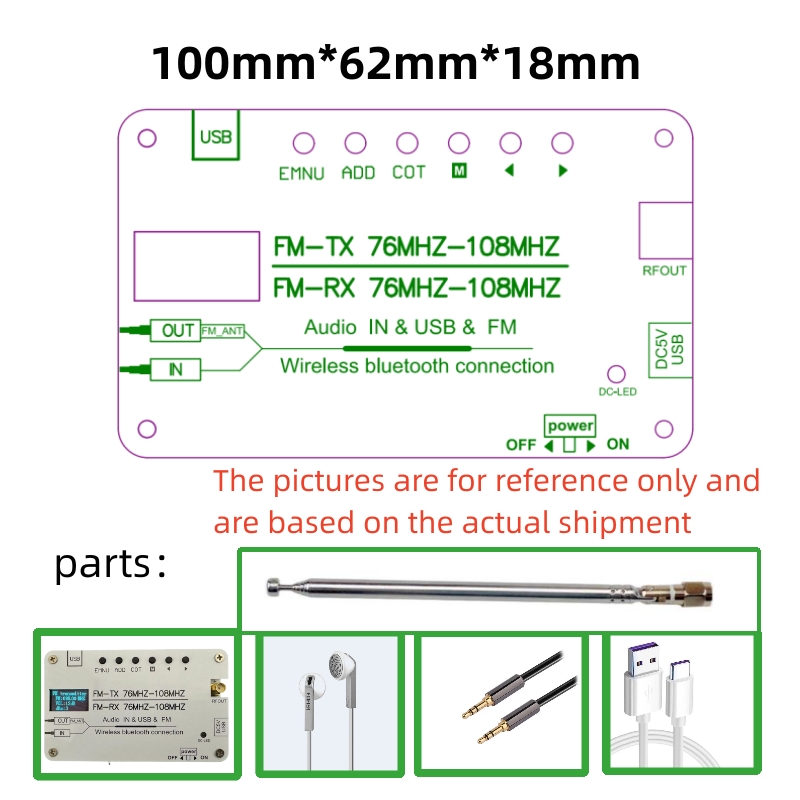 FM-stereozender FM-zender 76-1 - Fm Transmitter recensie en prijs