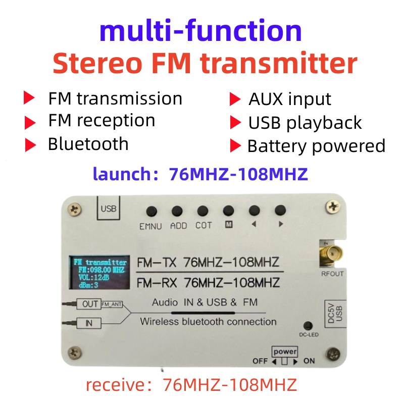 FM-stereozender FM-zender 76-1 - Fm Transmitter recensie en prijs