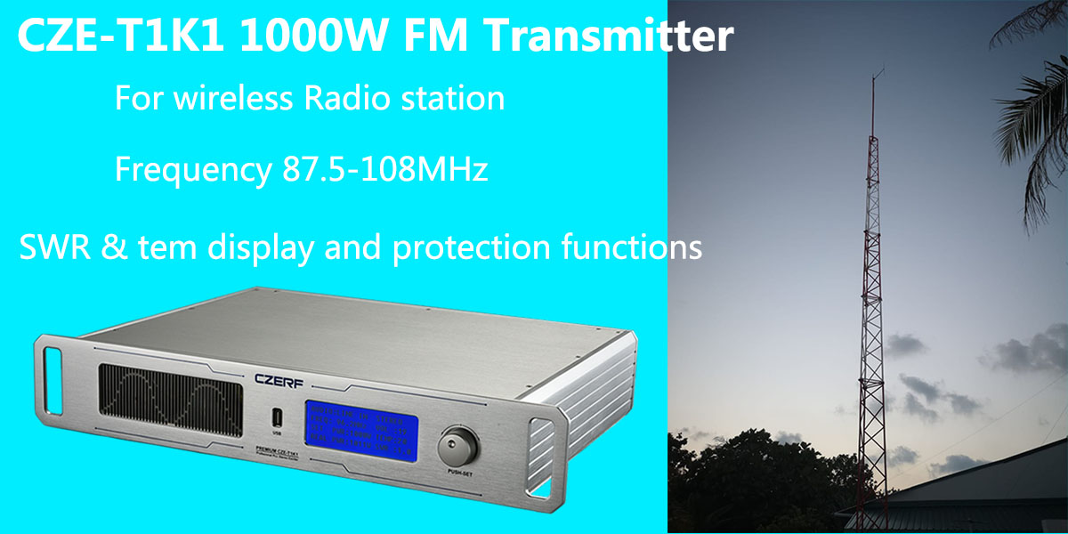 1KW Professionele 1000 Watt FM - Fm Transmitter recensie en prijs